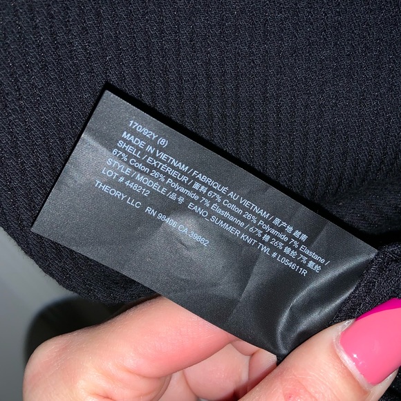 Theory Classic Power Dress in black –– NWT - Picture 17 of 17